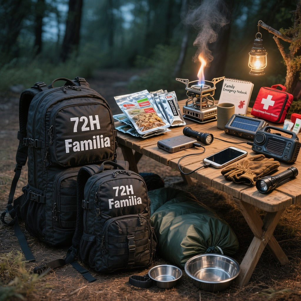 🎒 KIT 72H — FAMILY PACK